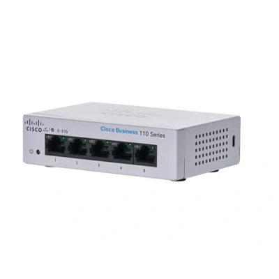 Image of Cisco Business CBS110 5T D Unmanaged Switch 5 Port GE Desktop Ext PS Limited Lifetime Protection (CBS110 D)