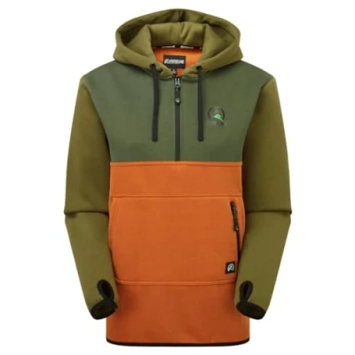 Image of Ridgeline Tribe Hoodie Autumn XX Small Orange