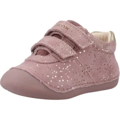 Image of Geox Baby Girls B TUTIM Sneaker, Pink, 4 UK Child