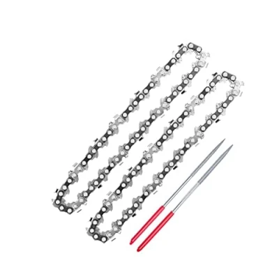 Image of SORTZ 4 Inch 6 8 Mini Saw Chain 1/4 &quot;Pitch 043&quot; Gauge 47 DL 45DL 28DL 36DL 37DL 48DL Chainsaw Chains 2pcs 4pcs (Color : 2 pcs 47DL, Size 1)