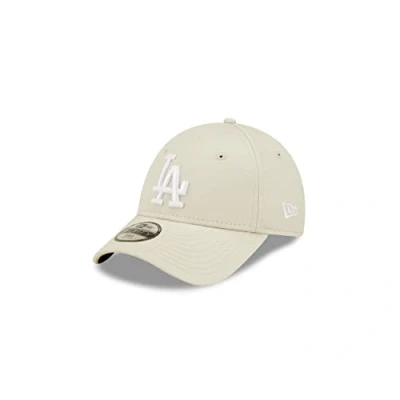 Image of New Era Los Angeles Dodgers MLB League Essential Beige 9Forty Adjustable Kids Cap Child