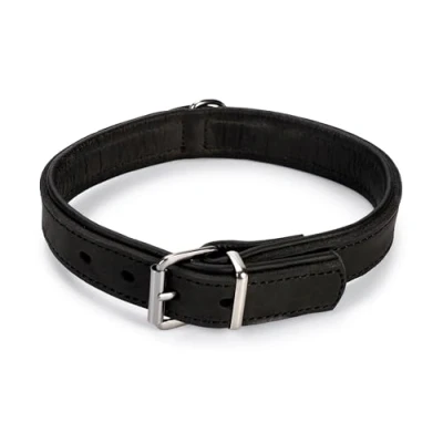 Image of Karlie Flamingo 01939 Rondo collar black, 27 mm 47 cm Underpainted, sewn