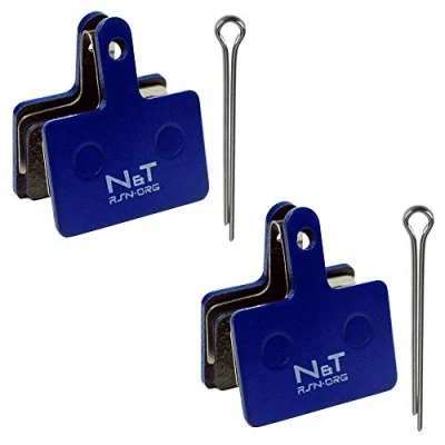 Image of Noah And Theo 2x NT BP004/RS Resin Disc Brake Pads fit Clarks M1, S2, Clout 1, CMD 22, 22FM (Flat Mount), 23, 27