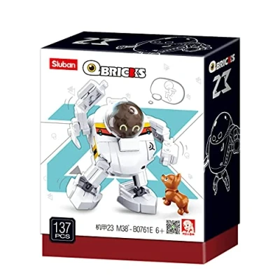 Image of Sluban M38 B0761E Qbricks Transformer, multicolored
