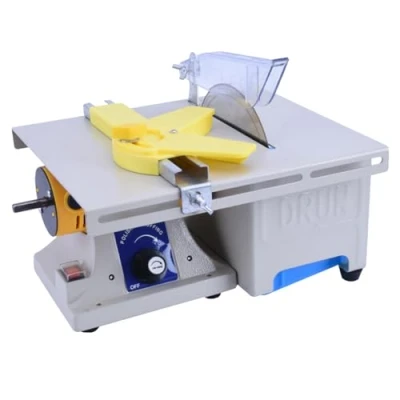 Image of 750W 110V/220V Benchtop Gem Polishing Grinding Machine Mini Table Rock Saw Jewelry Lapidary Equipment Bench Lathe Polisher Device 0 10000Rpm,220V