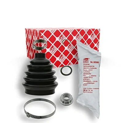 Image of 1J0498203, 1K0498203B CV Boot FEBI BILSTEIN 17540 Thermoplast VOLKSWAGEN: Golf 4 Variant, 4, Bora Saloon, AUDI: TT Coupe, A3 Hatchback