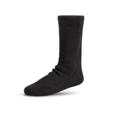 Image of Acorn Women&#039;s Versafit, Breathable and Moisture Wicking, Mid Calf Fleece Sock, Black, Medium UK