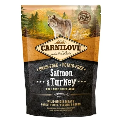 Image of Carnilove LB Adult Dog Food 1.5KG Salmon &amp; Turkey
