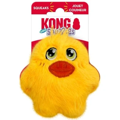 Image of KONG Snuzzles Kiddos Mini Squeaker Dog Toy Extra Small (Duck)