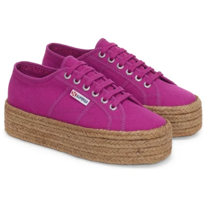 Image of Superga 2790 Rope Shoe Violet Purple Euro 37