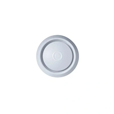 Image of 150mm Round Ceiling Extract Valve Adjustable Air Vent Grille Anemostat Diffuser Hose Ventilation Cover Cap Hit&amp;Miss (150mm)