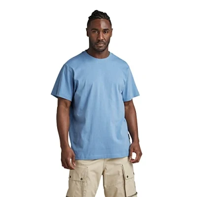 Image of G STAR RAW Men&#039;s Loose T Shirt, Blue (deep wave D23337 C336 8803), S