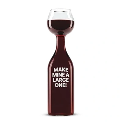 Image of #winning Wine Bottle Drinking Glass