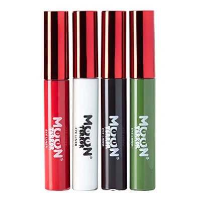 Image of Moon Terror Halloween Eye Liner 10ml SFX Make up for Vampire Zombie Theatre l Special Effects (Set of 4)