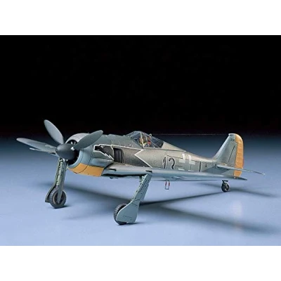 Image of Tamiya 300061037 1:48 WWII the German Focke Wulf, Fw190 A 3 Model Aeroplane