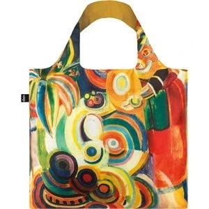 Image of LOQI Museum Robert Delaunay Reusable Shopping Bag, Portuguese Women, One Size, Multicolour