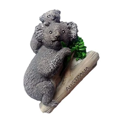 Image of Australia Koala 3D Refrigerator Magnet Travel Souvenirs Collection,Australia Fridge Home and Kitchen Decoration Magnetic Sticker