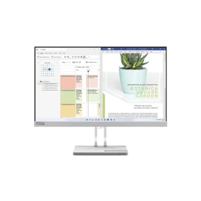 Image of LENOVO L24e 40 Full HD 23.8&quot; VA LCD Monitor Grey, Silver/Grey