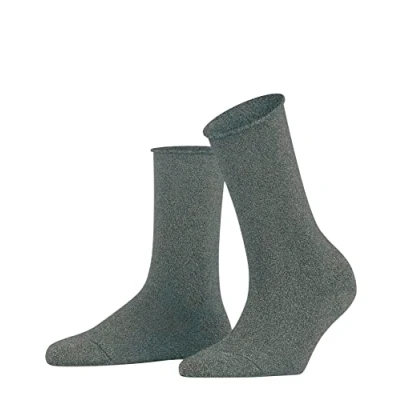 Image of FALKE Women&#039;s Shiny W SO Lyocell Plain 1 Pair Socks, Grey (Flint 3640) new eco friendly, 5.5 8