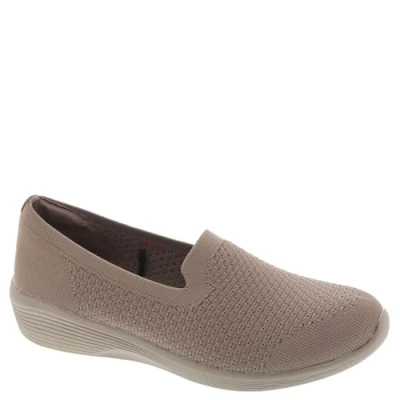 Image of Skechers Women&#039;s Arya Clear Skies Loafer, Dark Taupe, 9