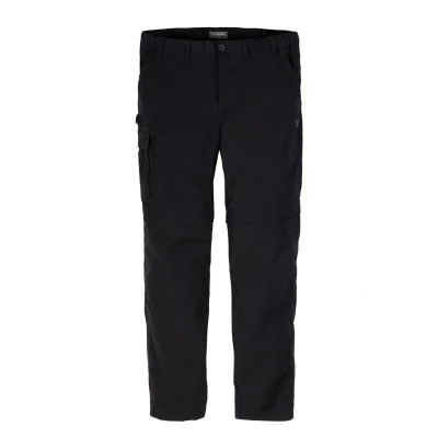 Image of Craghoppers Mens Expert Kiwi Tailored Cargo Trousers (Black) Size 34 Short