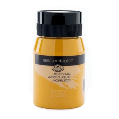 Image of Royal &amp; Langnickel RAA 5102 Essentials 500ml Acrylic Paint Yellow Ochre