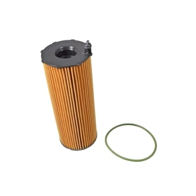 Image of 95510722200 Oil Filter BLUE PRINT ADV182106 with seal ring Insert AUDI: A6 C6 Avant, Saloon, A5 B8 Coupe, VOLKSWAGEN: Touareg I