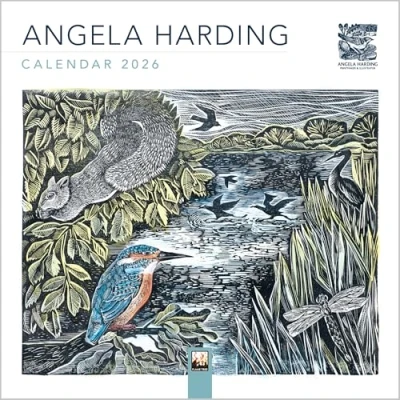 Image of Angela Harding Mini Wall calendar 2026 (Art Calendar)