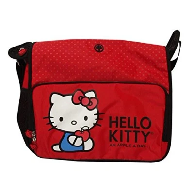 Image of Hello Kitty Messenger Syle Laptop Case, Red, 15.4&quot;