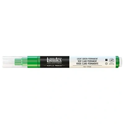 Image of Liquitex 2 4 mm Fine Nib Paint Marker Light Green Permanent