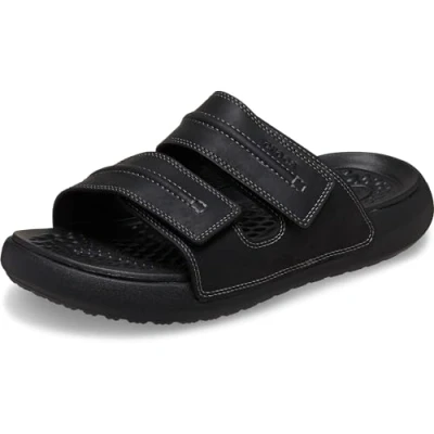 Image of Crocs Men&#039;s Yukon Vista LR II Sandal, Espresso, 7 UK