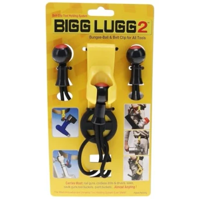 Image of Bigg Lugg BL2 3BM 2 Belt Clip Tool Holding System with 3 Bungee Balls
