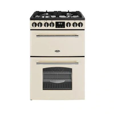 Image of Belling Farmhouse 60cm Dual Fuel Cooker Cream