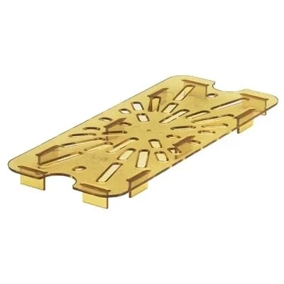 Image of Cambro High Heat Polycarbonate 1/3 Gastronorm Drain Plate