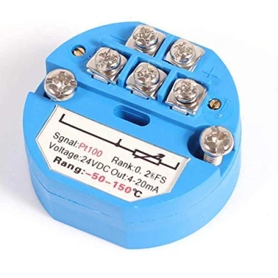 Image of Isolated Sensor, 24V 4 20MA RTD PT100 SBW Temperature Meter Transmitter Module ( 50 100℃)