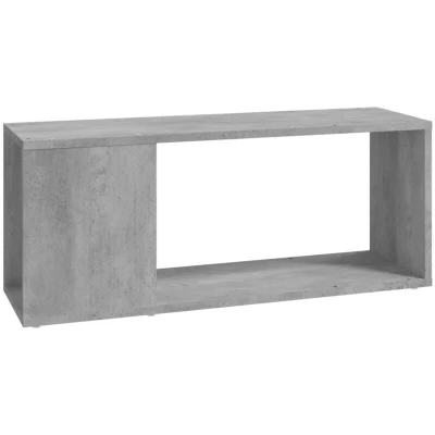 Image of vidaXL TV Cabinet Concrete Grey 80x24x32 cm Engineered Wood