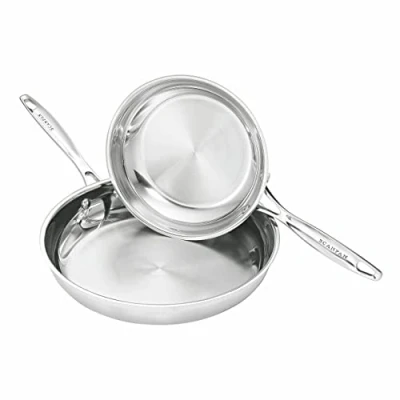 Image of Scanpan Impact 2 Piece Frypan Set 20 &amp; 28cm