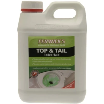 Image of Fenwicks Top and Tail Toilet Fluid Green, 2.5 Litre
