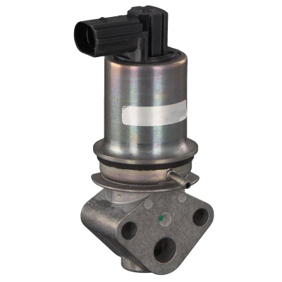 Image of 03D131503B, 03D131503D, 3D131503B, 3D131503D EGR valve FEBI BILSTEIN 49483 Electric with gaskets/seals VOLKSWAGEN: Polo IV Hatchback