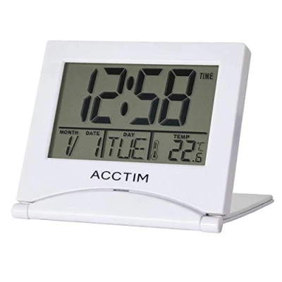 Image of Acctim Mini Flip II White Clock