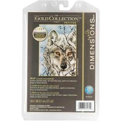Image of Dimensions Wolf, Cotton, White