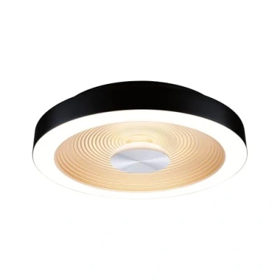Image of Paulmann Volea LED Ceiling Lamp Ø32 IP44 Dim. White/Silver