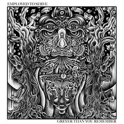 Image of Employed To Serve Greyer Than You Remember Clear Smoke 2019 UK vinyl LP HRR132