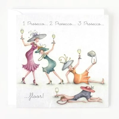 Image of Prosecco Wine Card 1 Prosecco.2 Prosecco.3 Prosecco.Floor.! Berni Parker