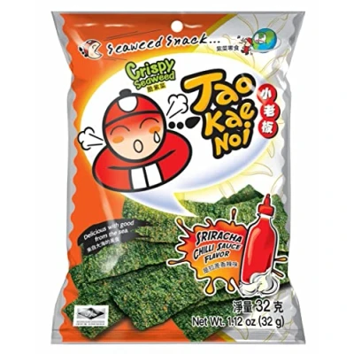 Image of Tao Kae Noi Crispy Seaweed (Sriracha Chilli Sauce Flavour) 36g