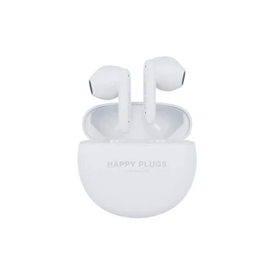Image of HAPPY PLUGS Joy Lite Wireless Bluetooth Earbuds White, White