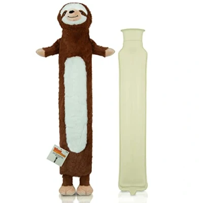 Image of Things2KeepUWarm Long Hot Water Bottle Seasonal Design (Sloth)