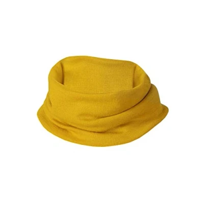 Image of Engel Natur, Childrens Tube Scarf, 70% Organic Wool, 30% Silk (Saffron)