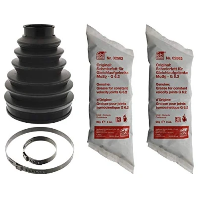 Image of 329302 CV Boot FEBI BILSTEIN 100002 Wheel Side, Front Axle Thermoplast PEUGEOT: 407 SW, 406 Saloon, Coupe, CITROËN: Xantia Hatchback, C4 Coupe