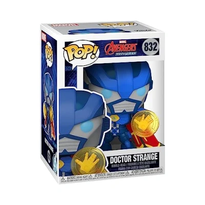 Image of Funko POP! Marvel Mech Dr. Doctor Strange Comics Vinyl Collectable Figure Gift Idea Official Merchandise Toys for Kids &amp; Adults Comic Books Fans